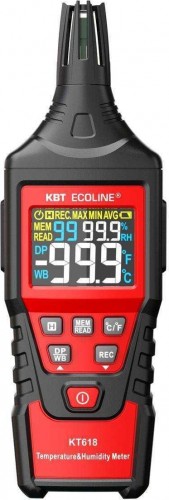 Анализатор воздуха КВТ КТ 618 kt "ecoline" термогигрометр [79144] в Самаре