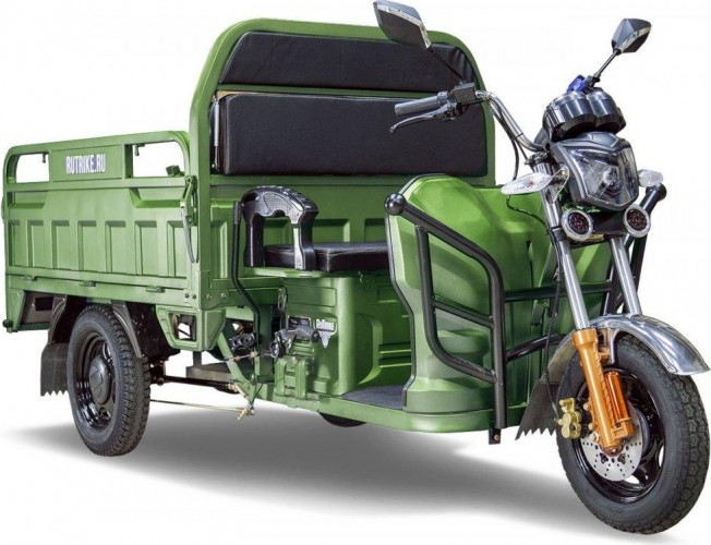 Трицикл грузовой RUTRIKE Дукат 1500 60V1000W Зеленый 1968 [021346-1968] в Набережных Челнах