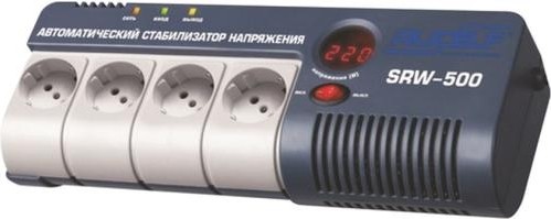 Стабилизатор напряжения однофазный RUCELF SRW- 500-D [SRW-500-D] в Москве