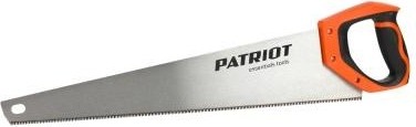 Ножовка по дереву PATRIOT WSP-500S TPI мелкий зуб, 3-х сторонняя заточка, 500мм [350006003] в Москве