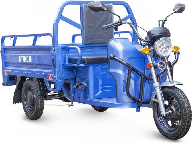 Трицикл грузовой RUTRIKE Круиз 60V/1000W Синий 2576 [023371-2576] в Набережных Челнах