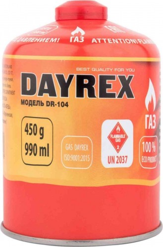Газовый баллон DAYREX DR-104 450гр. 629936 [629936] в Санкт-Петербурге