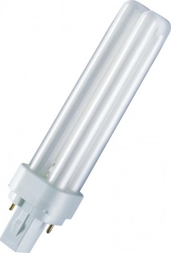 Лампа люминесцентная OSRAM CFL DULUX компактная неинтегрированная d 13w/840 g24d-1 10x1 [4050300010625] в Екатеринбурге