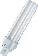 Лампа люминесцентная Osram CFL DULUX компактная неинтегрированная d 18w/840 g24d-2 10x1 [4050300012056]