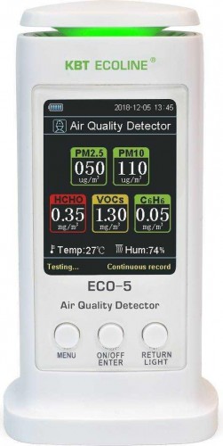 Анализатор воздуха КВТ ECO-5 "ecoline" [79140] в Самаре