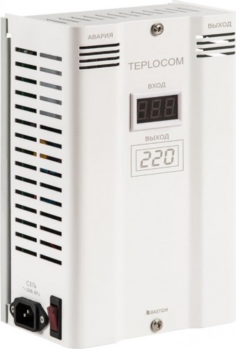 Стабилизатор напряжения однофазный TEPLOCOM ST- 600 INVERTOR для газовых котлов [687] в Москве