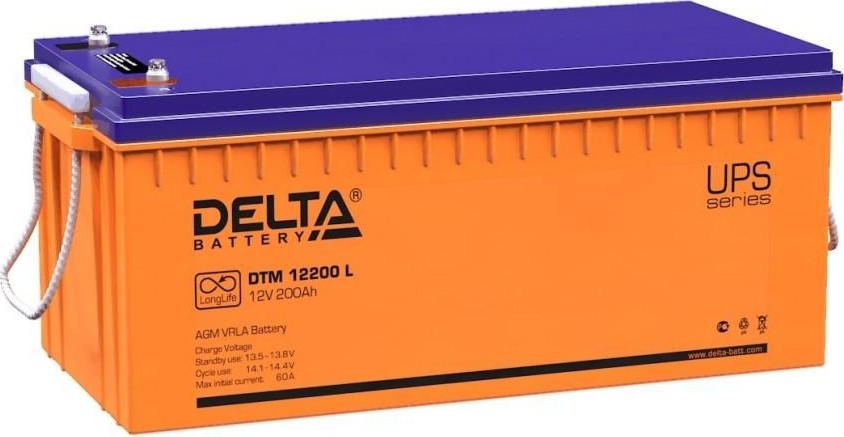 Аккумулятор DELTA DTM 12200 L в Москве