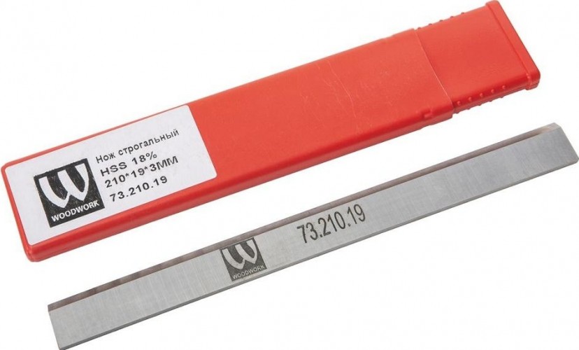 Нож строгальный JET HSS 18% 210х19х3мм (1 шт), для JKM-300 [73.210.19] в Воронеже