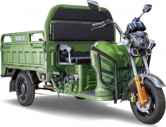 Трицикл грузовой RUTRIKE Гибрид 1500 60V1000W Зеленый 1966 [021345-1966] в Набережных Челнах
