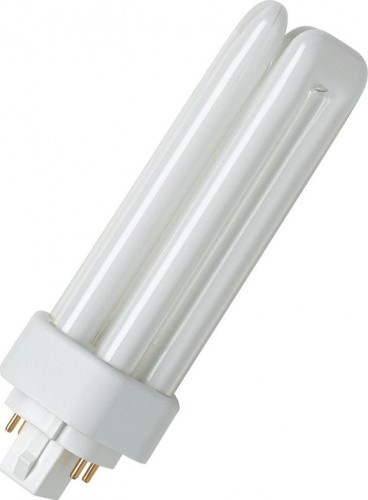 Лампа люминесцентная OSRAM CFL DULUX компактная неинтегрированная t/e 42w/830 plus gx24 [4050300425641] в Самаре
