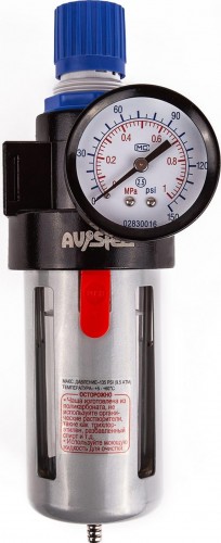 Фильтр с регулятором давления AV Steel AV-700505 1/4 до 9 атм в Ростове-на-Дону