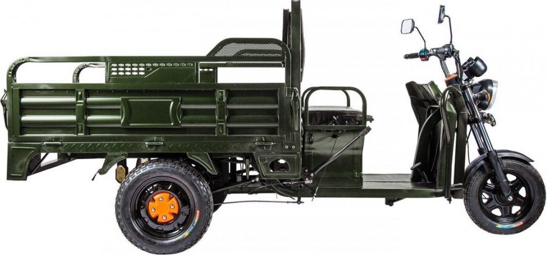 Трицикл грузовой RUTRIKE D4 1800 60V1200W Зеленый 1980 [021494-1980] в Набережных Челнах