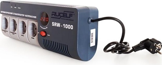 Стабилизатор напряжения однофазный RUCELF SRW- 1000-D [SRW-1000-D] в Москве