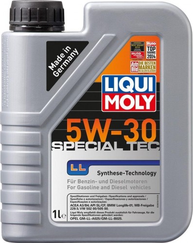 Масло моторное LIQUI-MOLY SAE 5W30 Special Tec LL 1 л 8054 синтетическое [8054] в Белгороде