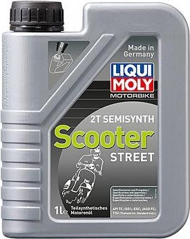 Масло для 2-тактных скутеров LIQUI-MOLY Motorbike 2T Semisynth Scooter 1 л 3983 полусинтетика [3983] в Краснодаре