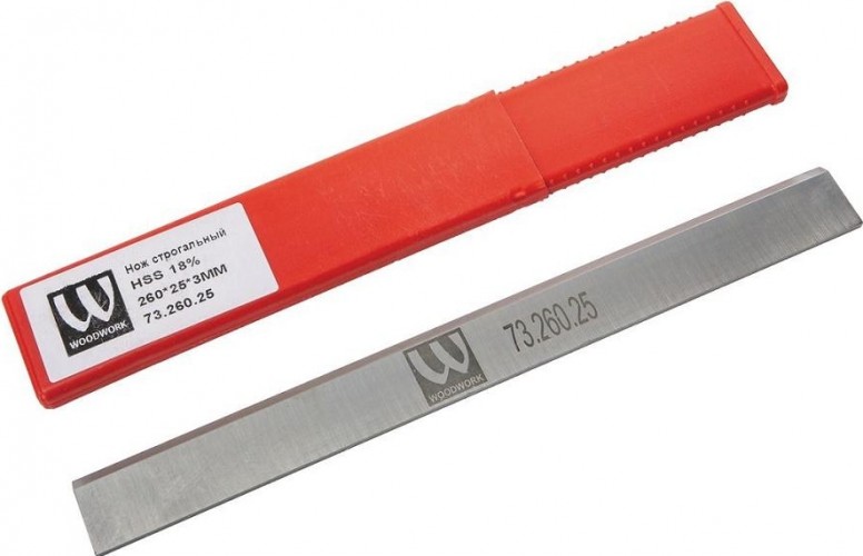 Нож строгальный JET HSS 18% 260х25х3мм (1 шт), для JPT-260 [73.260.25] в Самаре