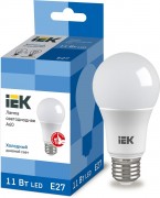 Лампа светодиодная IEK A60 11Вт 6500К Е27 Шар [LLE-A60-11-230-65-E27]